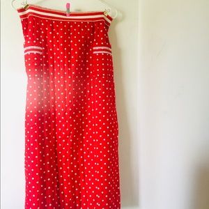 70s Quilt Skirt Size 8